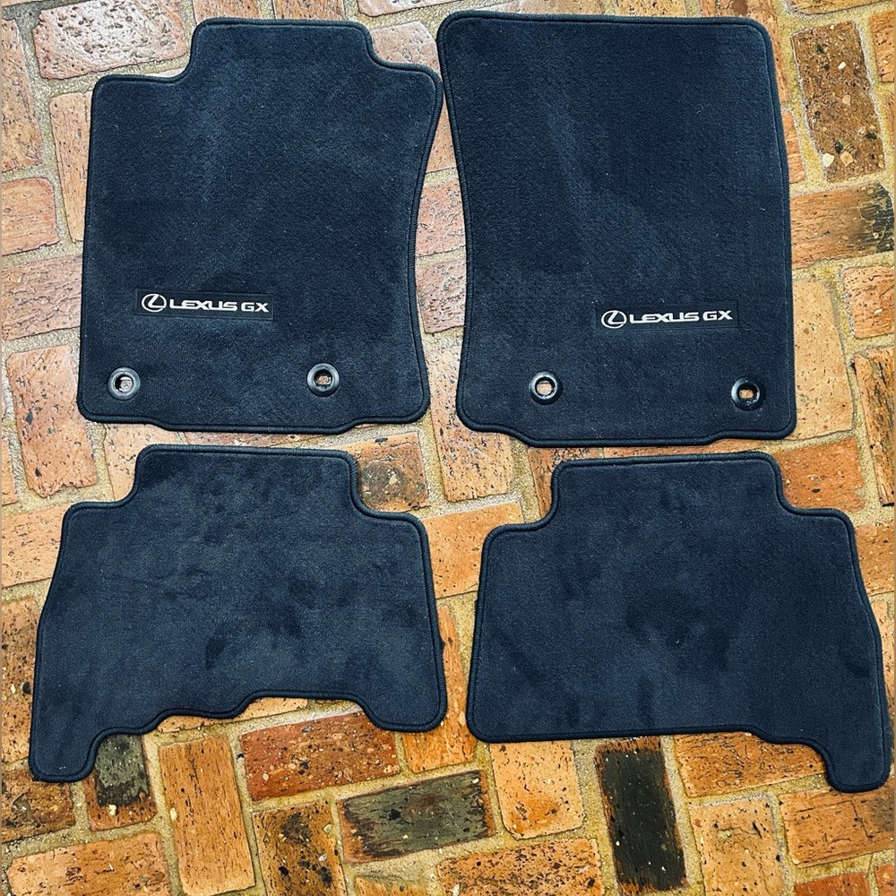 Lexus GX460 Factory Floor Mats Black 2023 New